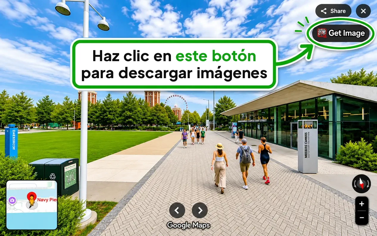 Extensiones de navegador de Google Maps Image Downloader